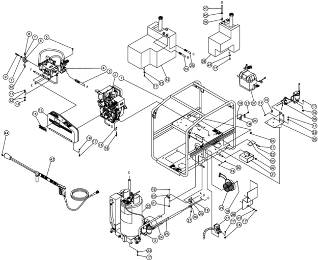 MITM HDS-3004-0MDY hot water repair kits